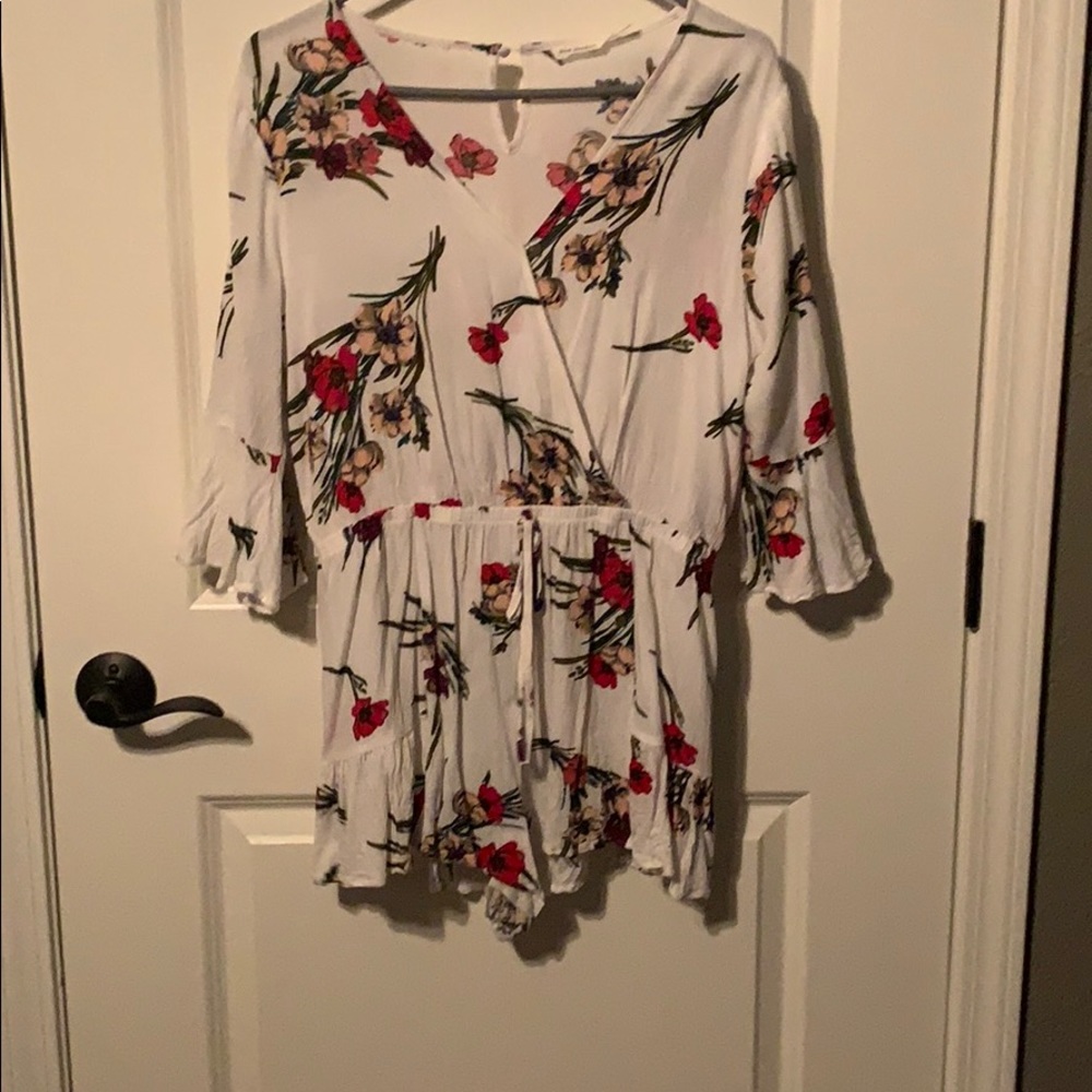 Floral Romper!
